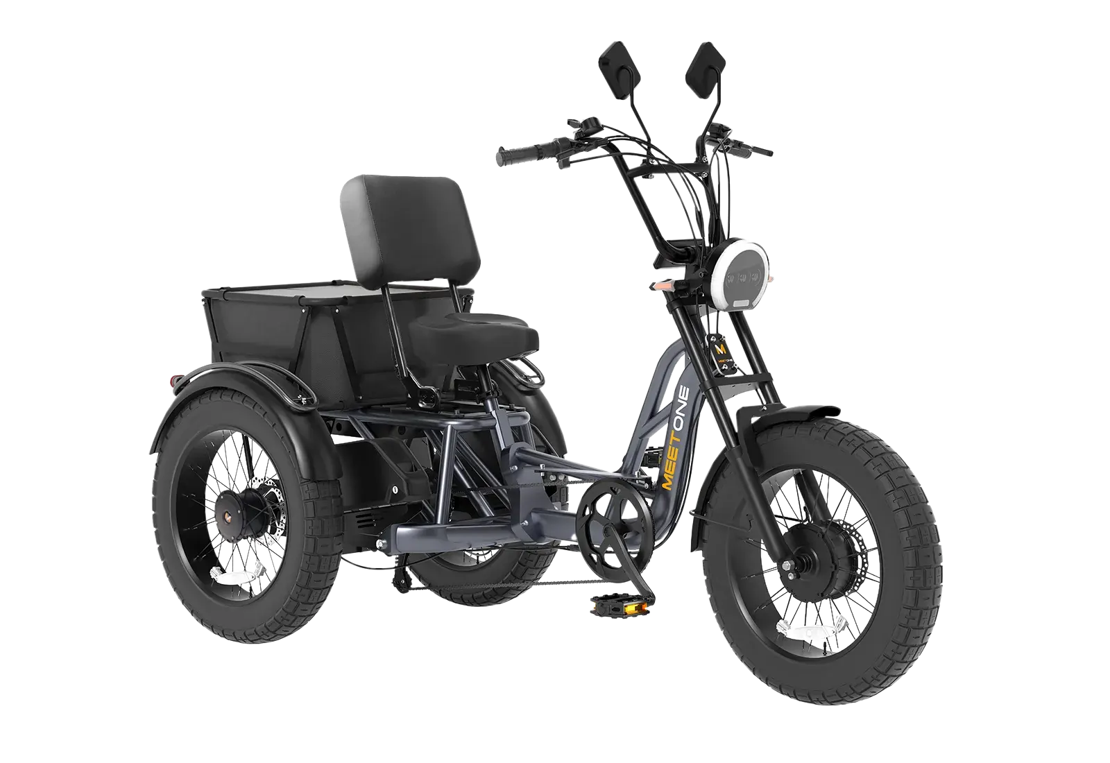 Meet One Tour Dual Motor Dual Battery Electric Trike