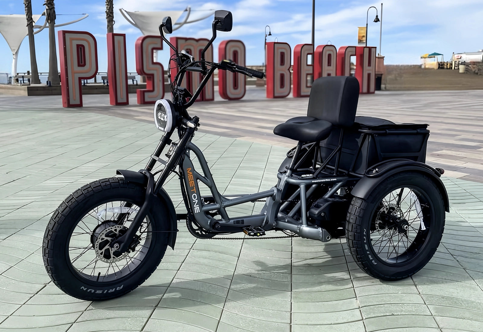 2,400-Watt Dual-Motor E-Trike Offers Comfort and Power