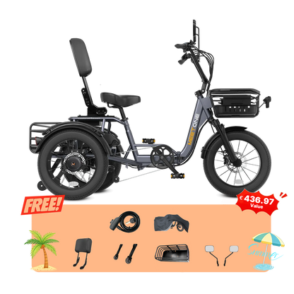 Meet One Breeze Pro Fat Tire Electric Trike