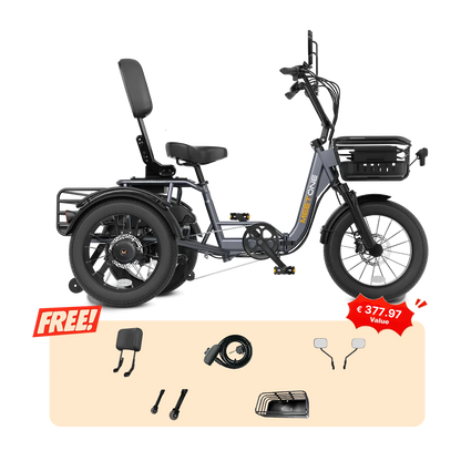 Meet One Breeze Pro Fat Tire Electric Trike