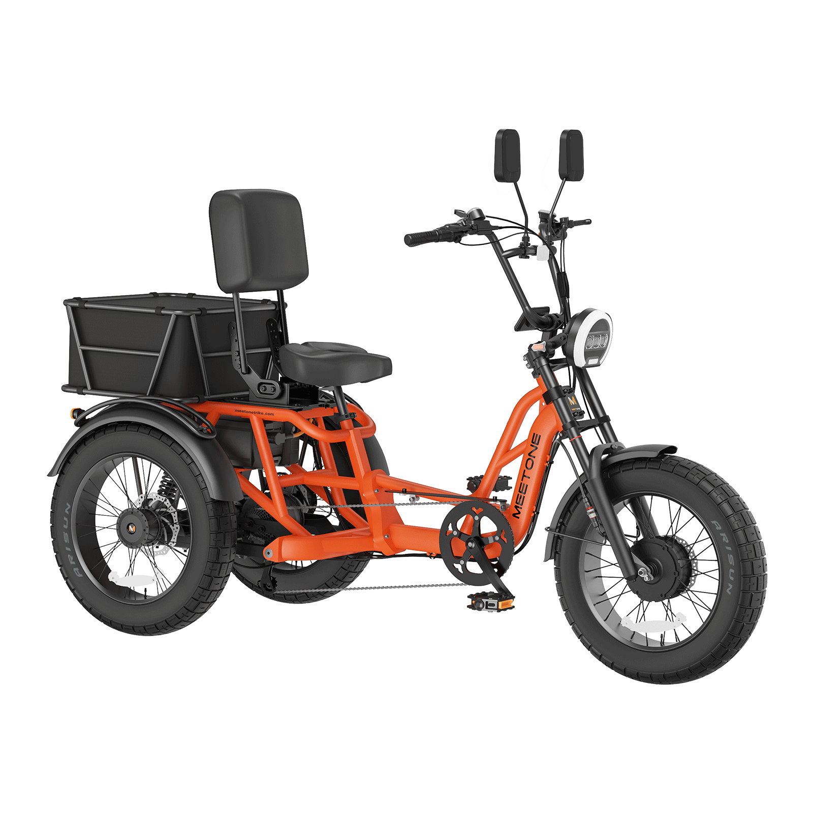 Lernen Sie One Tour 2.0 Dual Motor Electric Trike kennen