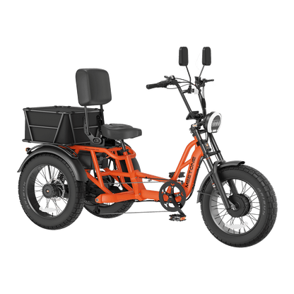 Lernen Sie One Tour 2.0 Dual Motor Electric Trike kennen