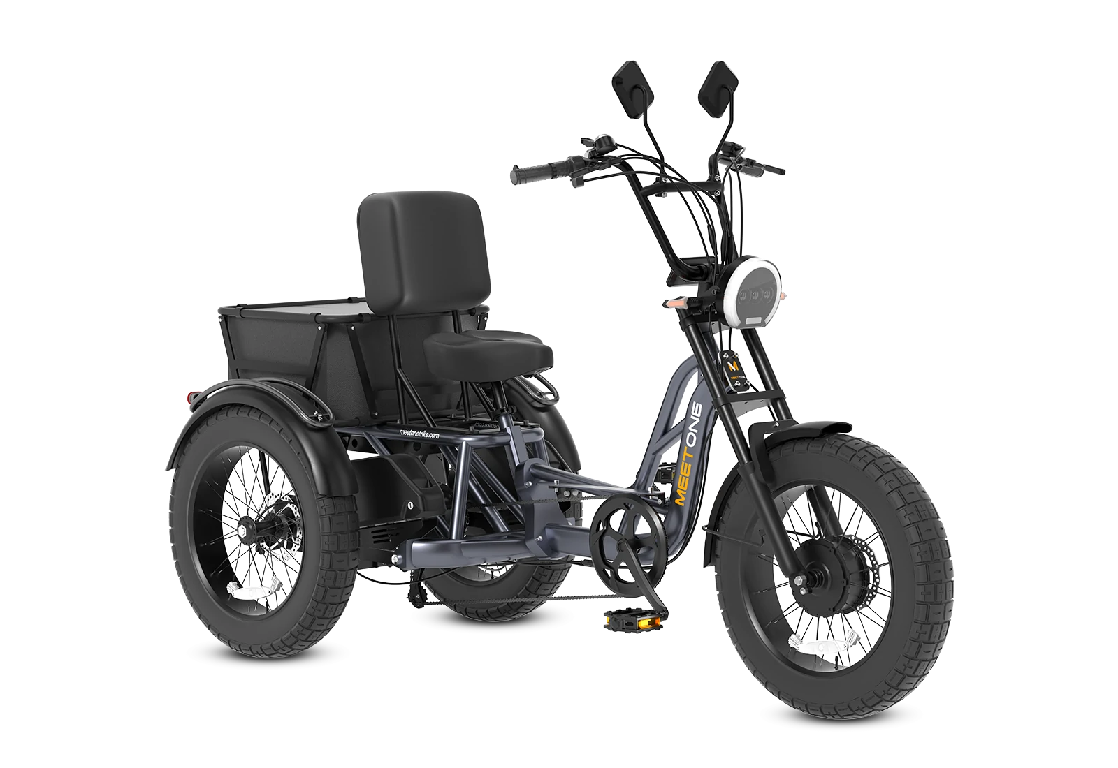 Meet One Tour Dual Motor Dual Battery Electric Trike