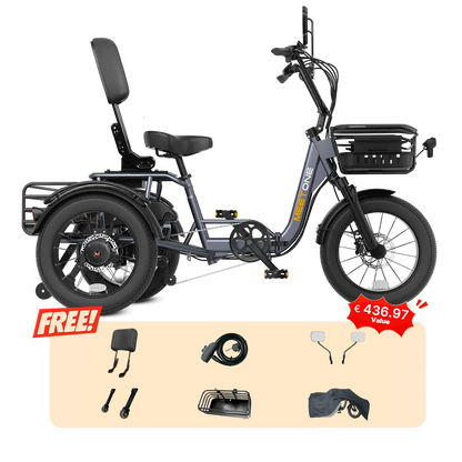 Meet One Breeze Pro Fat Tire Electric Trike