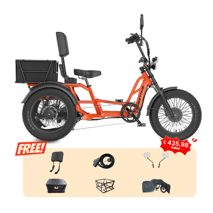 Lernen Sie One Tour 2.0 Dual Motor Electric Trike kennen